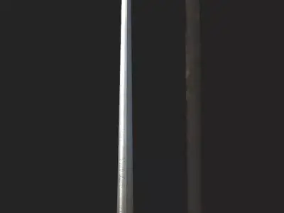 Celtic Longsword Low-poly 3D model