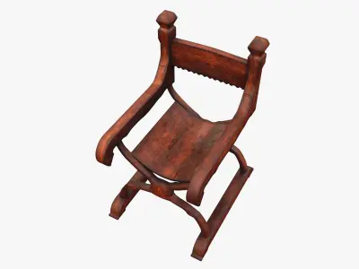 Medieval Rustic  Low-poly 3D model