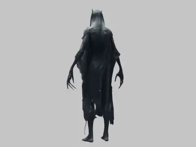 Fantasy Character 3D Model - Mystical Humanoid Low-poly 3D model