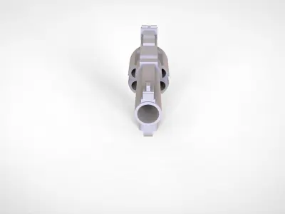 Revolver 3D model 6