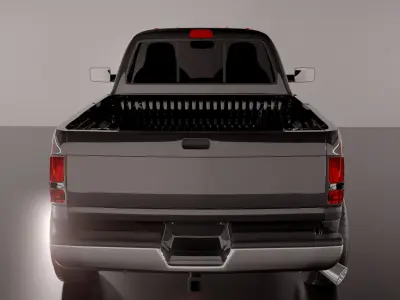Dodge Ram 1500 old 3D model