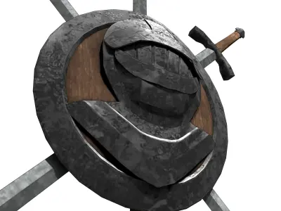 shield 06 3D model
