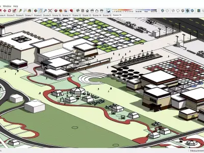 Sketchup Museum 105 3D model