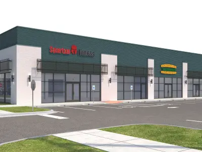 Retail-191 Retail Store 3D model