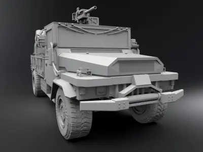 ACMAT VLRA mothership Scale model 3D print model