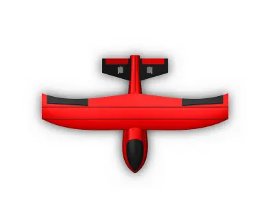 FPV CORN PLANE WATER LANDING BODY 3D print model