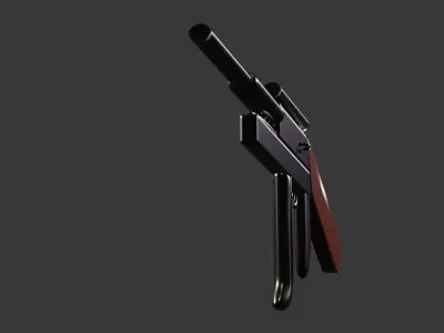 shotgun 3D model 12