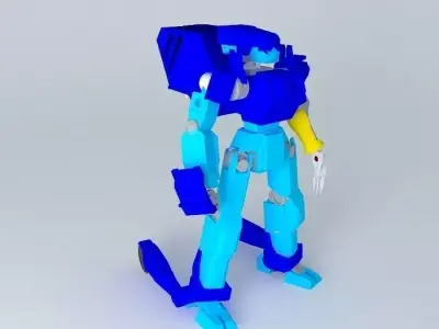 Burai Experimental Radiant Wave Type Free 3D model