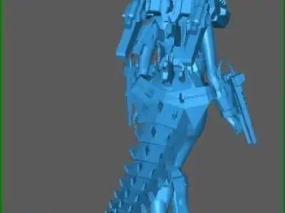 Miss Kiryu  3D model