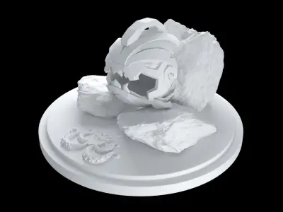 Illaoi Idolo Scene 3D print model