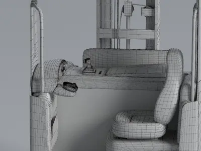 reach truck  3D model