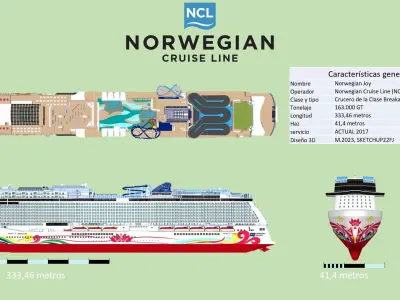 Norwegian Joy 3D model
