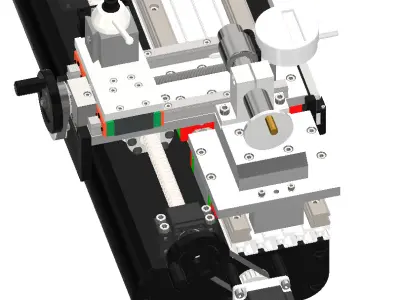 CNC machining machine tools 3D model