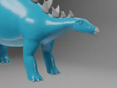 stegosaurus basemesh 3D model