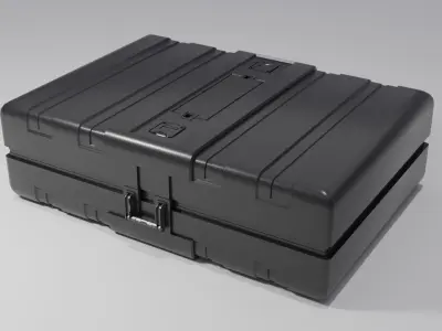 Sci-Fi Case Low-poly 3D model purchase