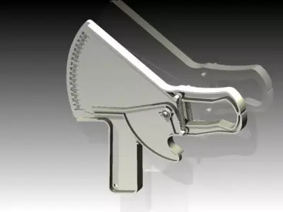 Plicometer axe Free 3D model