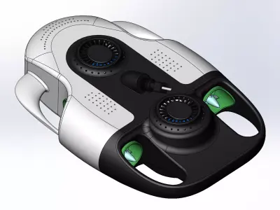 underwater robots 3D model purchase