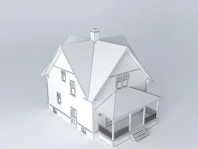 American Home Free 3D model