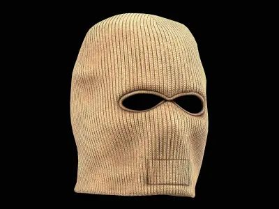 Tactical Balaclava Low-poly 3D model
