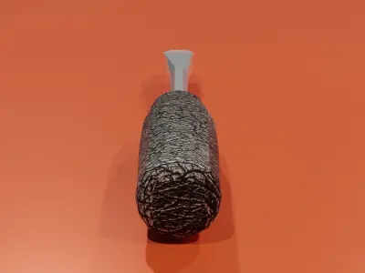 Sleek 3D Screwdriver Model for Enhanced Digital Projects Low-poly 3D model