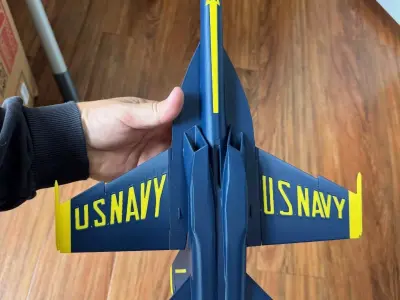 FA-18 Super Hornet Blue Angels 3D print model
