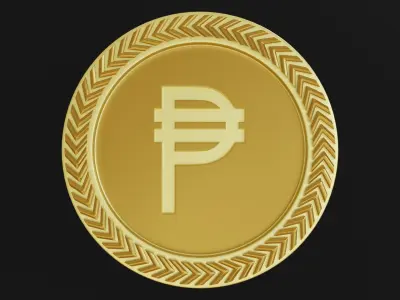 peso coin Free 3D print model