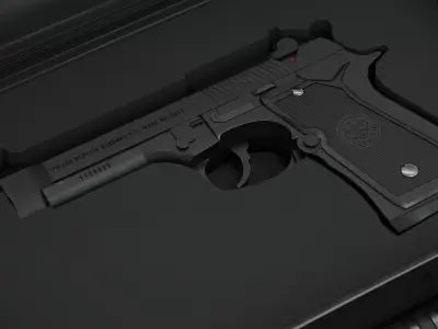 Pietro Beretta M9 3D model