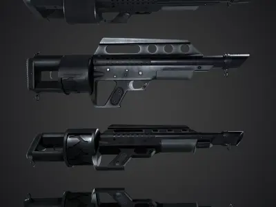 Pancor Jackhammer Mk3 3D model