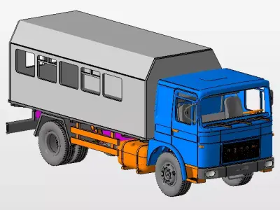 ROMAN Truck Atelier 3D print model