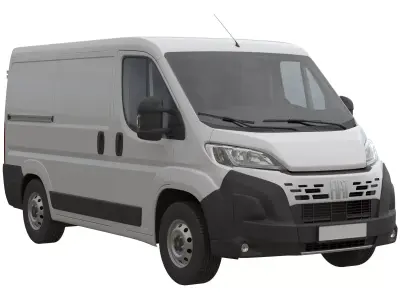 2024 FIAT DUCATO  L1H1 Detailed interior 3D model