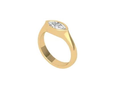 Wedding Ring  3D print model 226