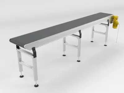 Conveyor Belt for Factory Fixed Dimention 3D model