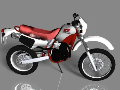 YAMAHA XT 3D model