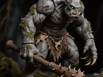Troll 3D print model