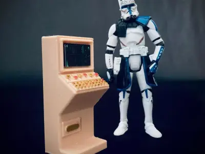Sci Fi Computer Console 6  3D print model