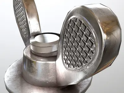 Wing Nut Low-poly 3D model