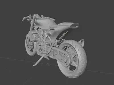 Husqvarna 701 Vitpilen 3d Print Scale Model 3D print model