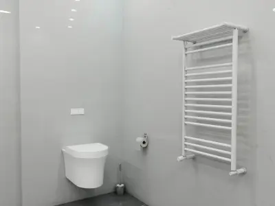 Modern Bathroom and Toilet 3D model purchase