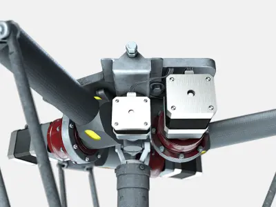 Delta robot Autonox 3D model