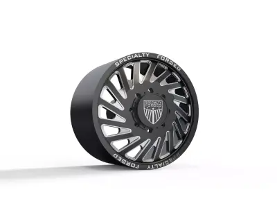 FRONT SPECIALITY FORGED D021 WHEEL 3D MODEL 3D model