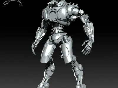 Sci-Fi Characters Part 4 3D Model Pack