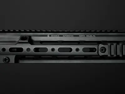 Geissele Super Modular Rail HK416 Handguard Low-poly 3D model