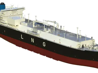 LNG Tanker 3D model