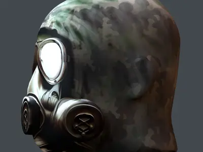 Helmet 3d model military combat Military Low-poly Low-poly  Low-poly 3D model order