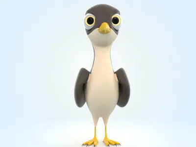 Falcon 3D model