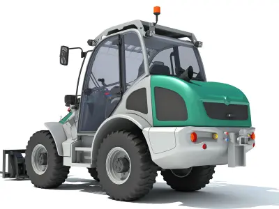Wheel Loader 3D model