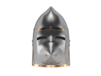 Medieval Helmet 02 3D model