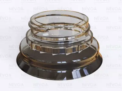 Neck finish - PCF 38P 5 - voluntary standard non-carbonated 3D model