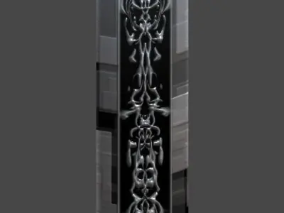 Long sword4 Low-poly 3D model