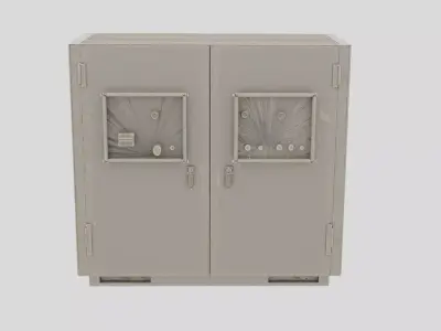 Industrial Control Panel Enclosure for 3D print 3D model